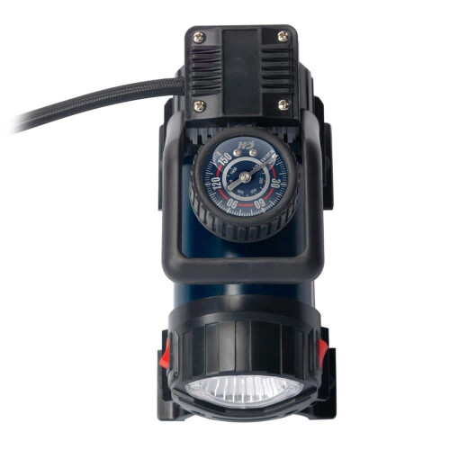 Φορητός φουσκωτής ελαστικών 12V 150PSI με φως ασφαλείας και 1