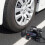 Φορητός φουσκωτής ελαστικών 12V 150PSI με φως ασφαλείας και 4
