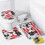 Ensemble rideau de douche Mickey avec tapis de bain antidérapant et 4