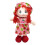 Boneca de pelúcia com chapéu e roupa de frutas (25 cm) 2