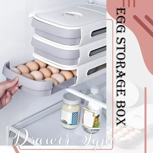 Eggoppbevaringsboks til kjøkkenkjøleskap 2