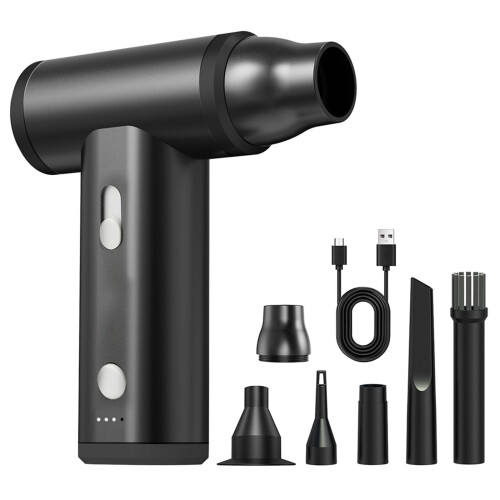 Mosiee Mini Jet Turbo-Ventilator mit LED-Licht, 12000 U/min 1