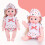 Boneca Bebê Reborn Macia Recém-Nascido com Roupas (1 peça) 2