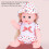 Boneca Bebê Reborn Macia Recém-Nascido com Roupas (1 peça) 3