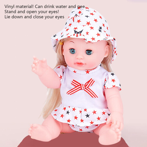 Boneca Bebê Reborn Macia Recém-Nascido com Roupas (1 peça) 2