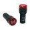 Mosiee Ηχητικός και Οπτικός Συναγερμός AC/DC 12V 24V 220V Κόκκινο 2 Τεμάχια 6