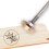 Stamping embossing soldering iron leaf pattern 30mm 1