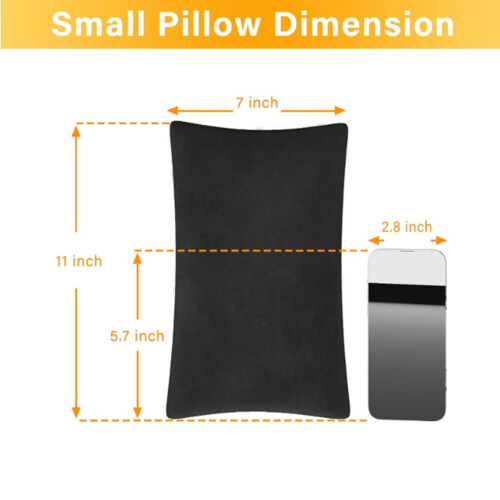 Πράσινα μίνι μαξιλάρια μικροϊνών Memory Foam 11x7" 2 τεμάχια 1
