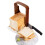 Toast Bread Slicer Plastic Foldable Cutting Guide 7