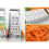Râpe à fromage et à carottes 4 faces en acier inoxydable 7