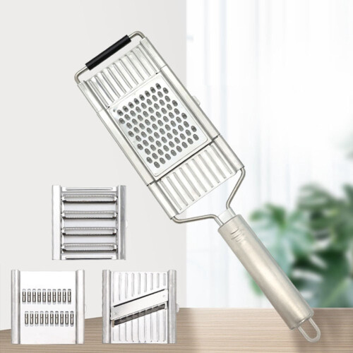 Set affettaverdure 3 in 1 Grattugia per formaggio e cipolla 1