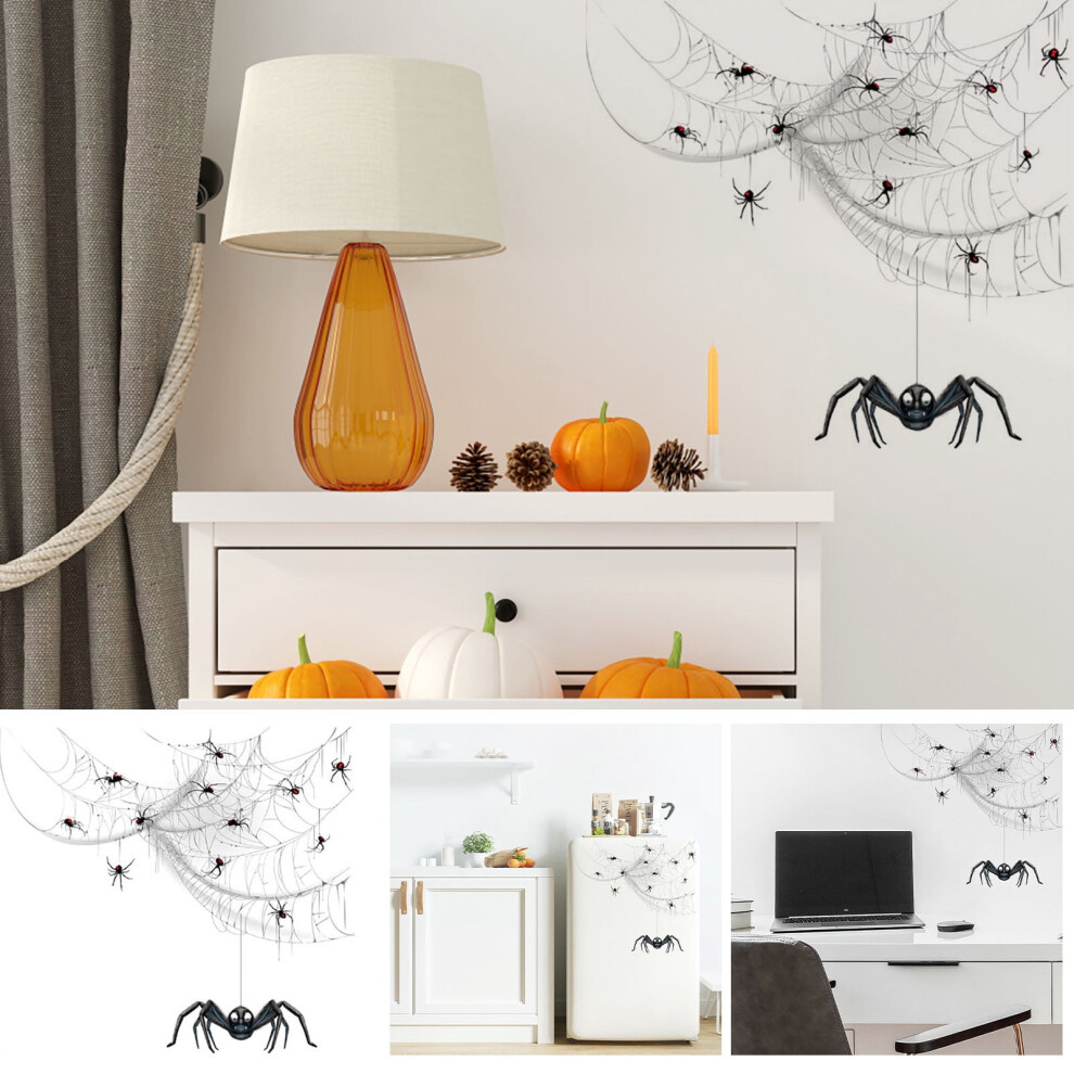 Halloween Wall Decals 3D Removable 12-Piece Set 928028826610