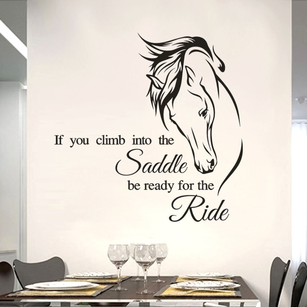 Horse Wall Decal Removable Vinyl Mural 1 Piece 928028826498