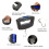 Digital Handheld Luggage Scale 110 lb 1 pc 7