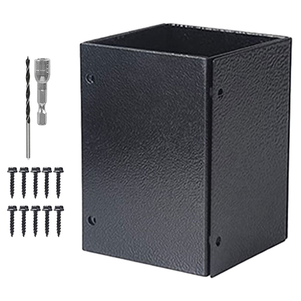Stainless Steel Deck Mailbox Base For Square Railing Post 1 928028821950