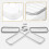 Folding Bathroom Shelf White Corner Rack 3-Tier 4