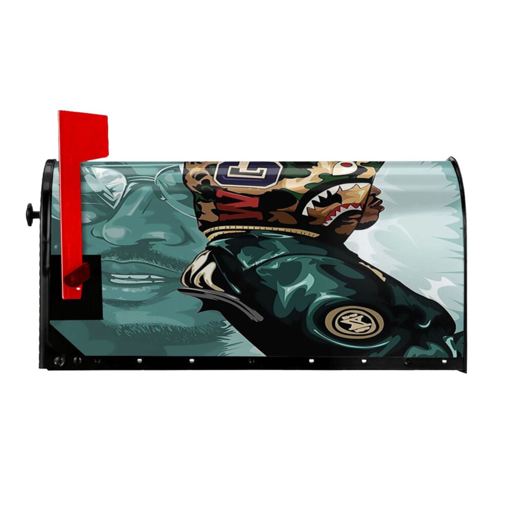Magnetic Mailbox Cover Outdoor Decor 21X18 Inches 928028827532