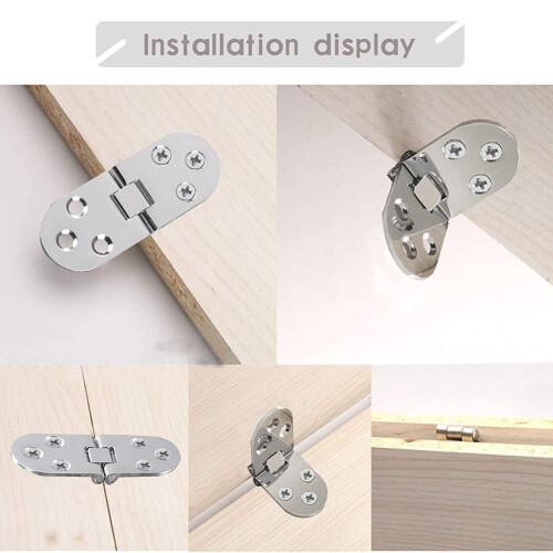 Mosiee zinc alloy folding table hinges2pcs 2