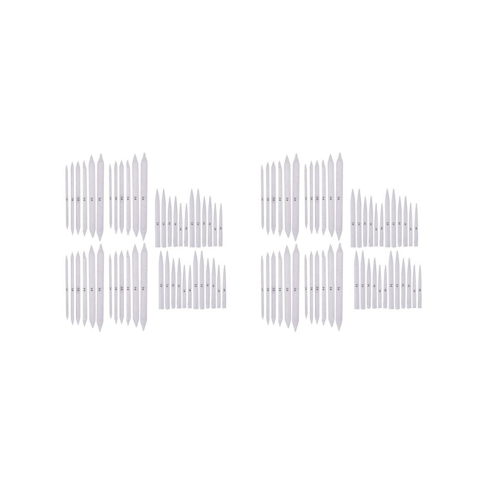 96 Pcs Blending Stump And Tortillions, Paper Art Blenders, Art Pencils, Drawing Pencils For Sketch Drawing Tools 6032434140292