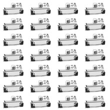 28 Pack Mountable Clipboard Clips with Pen Holder Clipboard Clips Hardware Clipboard Clamp Hardware for Office School