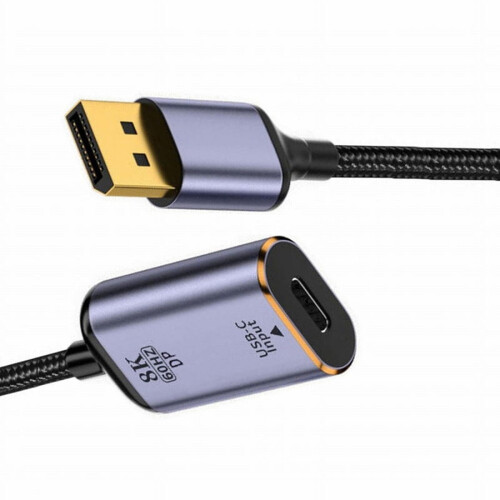 Cuibheoir USB-C go DisplayPort1.4 1