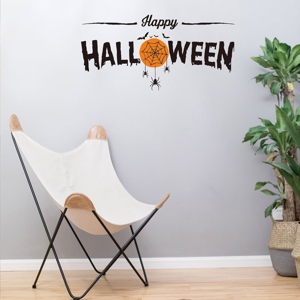 Halloween Window Clings Wall Stickers 12 Pcs 928028832123