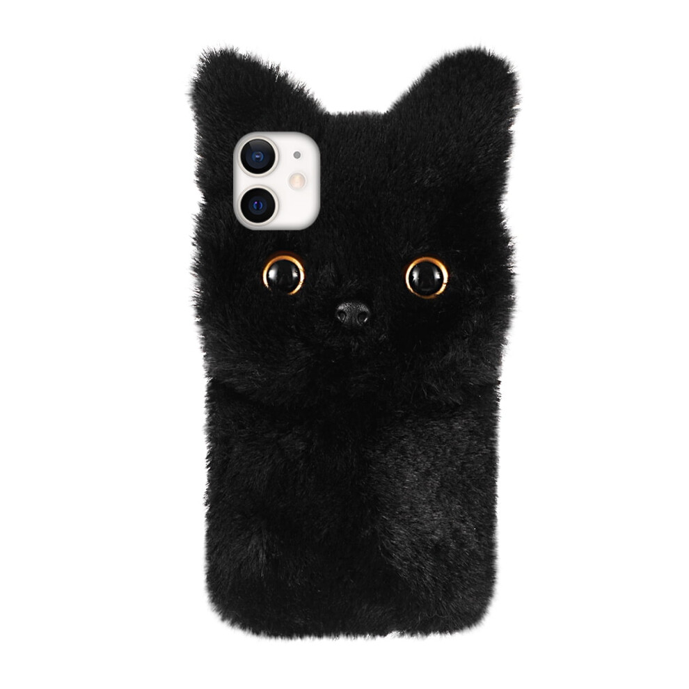Plush Cat Phone Case For Iphone 12 Mini 928028841880