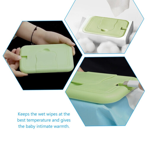 Chauffe-lingettes pour bébé, distributeur portable, 1 paquet 1