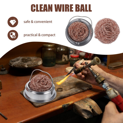 Soldering Tip Cleaner Wire Ball Set 2