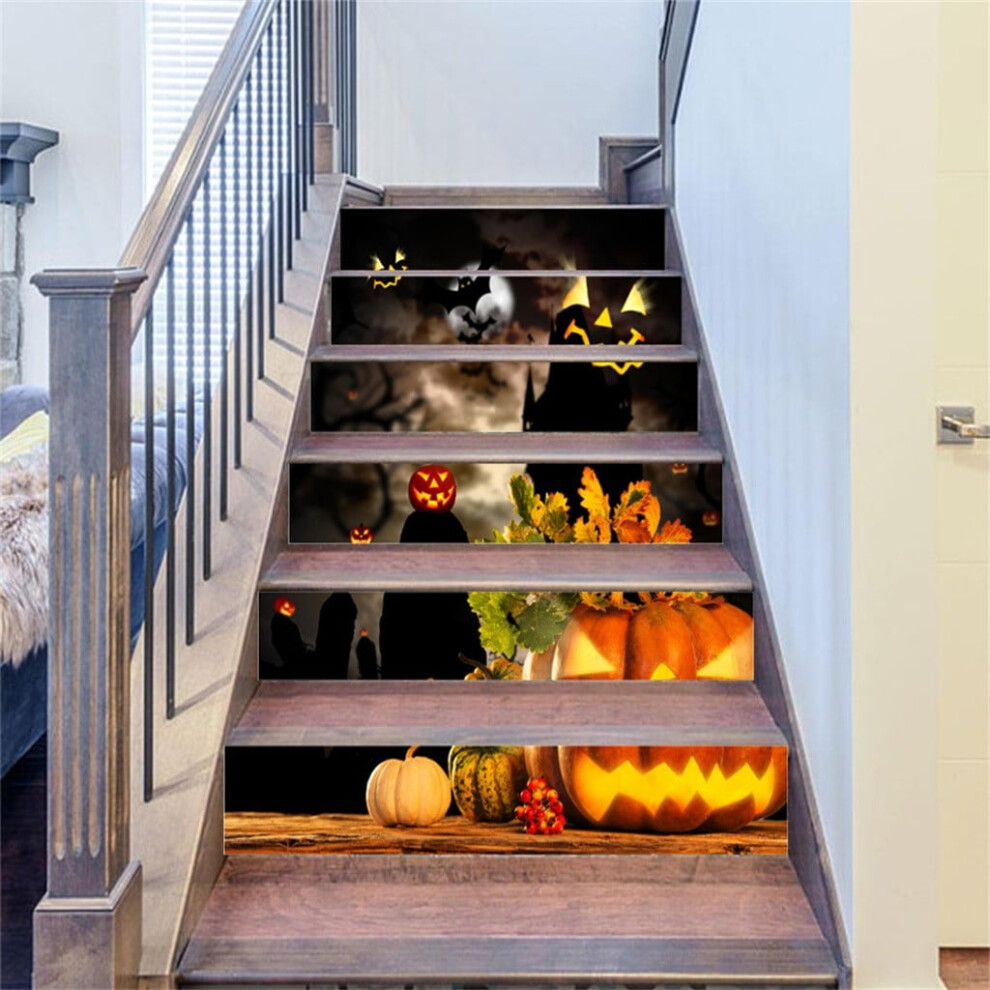 3D Halloween Wall Decals Removable 12-Piece Set 928028819513