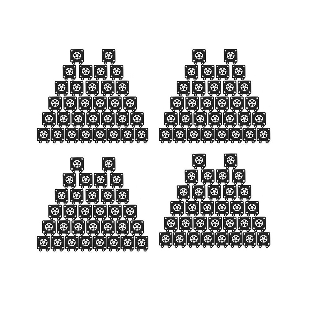 Chainsaw Carburetor Membrane Pads Metering Diaphragm Gaskets For Zama Chainsaw 2500/3800/4500/5200/5800 128Pcs 6031978911719