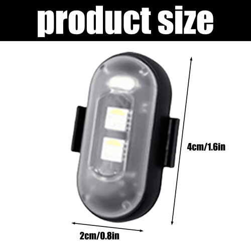Trådløse LED-lys USB-oppladbare vanntette for bil 2