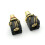Brass RCA Female Socket PCB Panel Mount 2 pcs 1