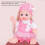 Bebê Reborn Macio Recém-Nascido com Roupa (1 Peça) 4