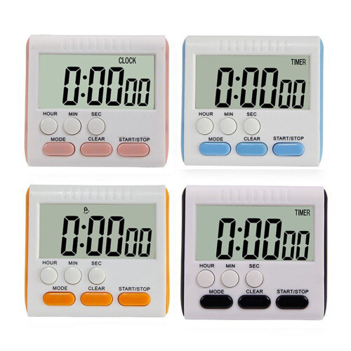 Timer digitale magnetico da cucina con LED e conto alla rovescia 1