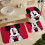Σετ κουρτινών μπάνιου Mickey family με αντιολισθητικά χαλιά 4 τεμάχια 6