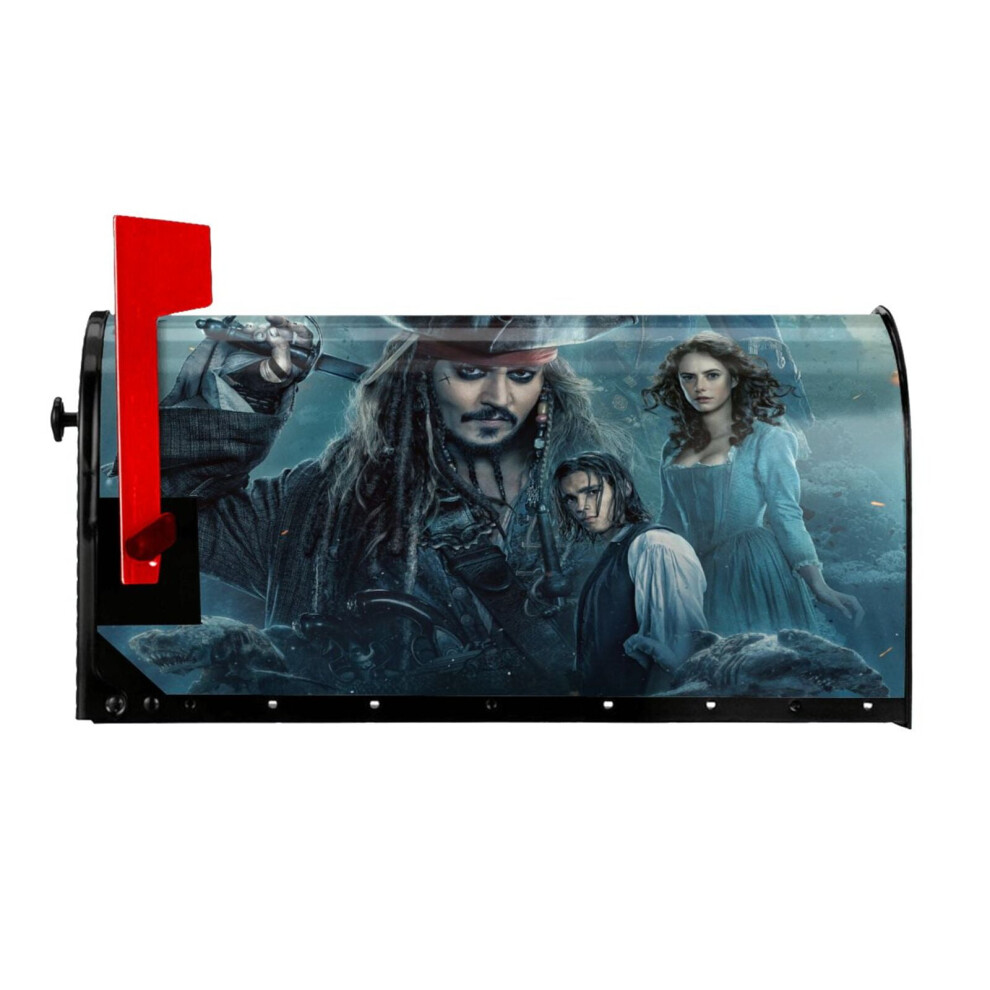 Pirates Of The Caribbean Magnetic Mailbox Cover 21X18 In 928028826771