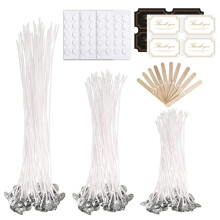Candle Wick Set Pre-waxed Long Wick for DIY Household