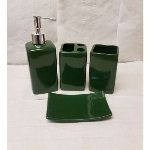 Badezimmer-Set mit Zubehör, 19-teilig 1