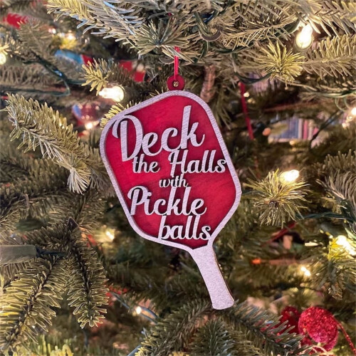 YiFudd pickleball ornament decorative 1 piece