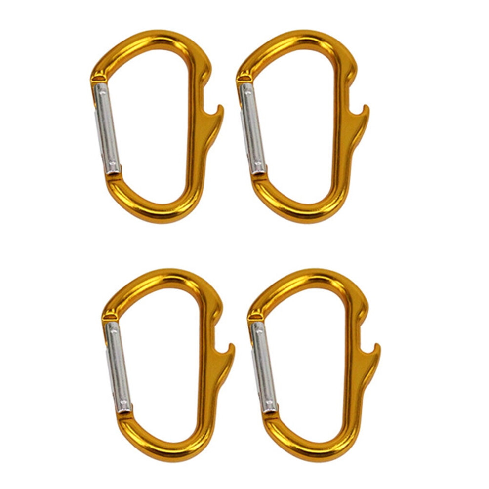 Carabiner Climbing Accessories Aluminum Alloy 4 Pcs 928028833403