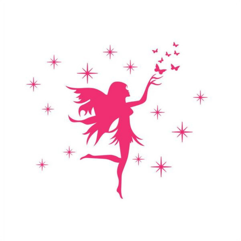 Wall Decals Stars And Butterflies For Kids 12Pcs 928028826719