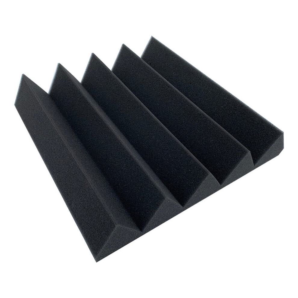 Acoustic Foam Sound Absorption Panels 12 Pack 9314556714696