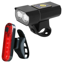 YiFudd bicycle headlight and tail light USB rechargeable