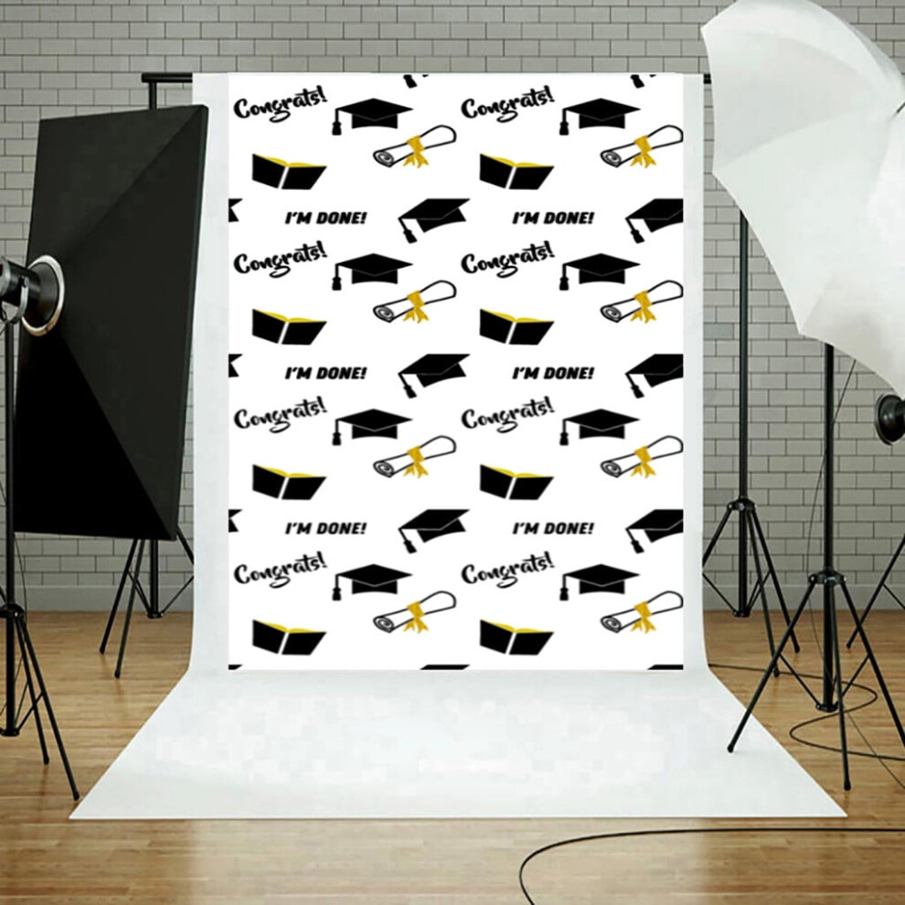 Graduation Backdrop Vinyl 3X5 Ft Digital Photography 9314556714931