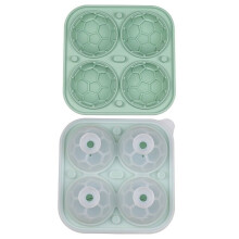 Καλούπια πάγου σιλικόνης Kayannuo Home Essentials Clearance, Instant Ice Box σε σχήμα ποδοσφαίρου,