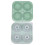 Καλούπια πάγου σιλικόνης Kayannuo Home Essentials Clearance, Instant Ice Box σε σχήμα ποδοσφαίρου, 1