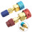 R1234yf to R134a Quick Coupler Adapter Kit High Low Side 7
