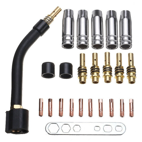 MIG/MAG Welding Torch Contact Tips M6 0.8mm24pcs 1