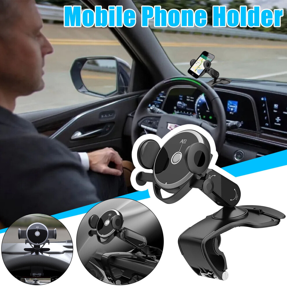 Yifudd Car Phone Mount Dashboard Sunshade Bracket 9314556714238